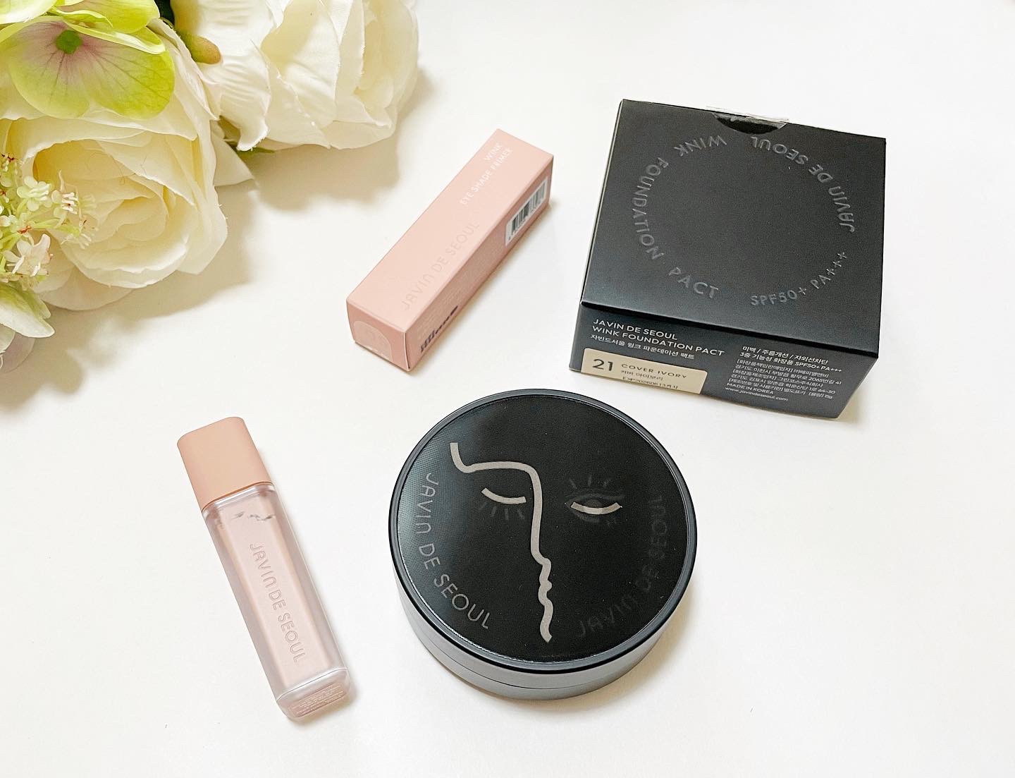 ジャビンドゥソウル ウインクファンデーションパクト/Javin De Seoul/クッションファンデーションを使ったクチコミ（1枚目）