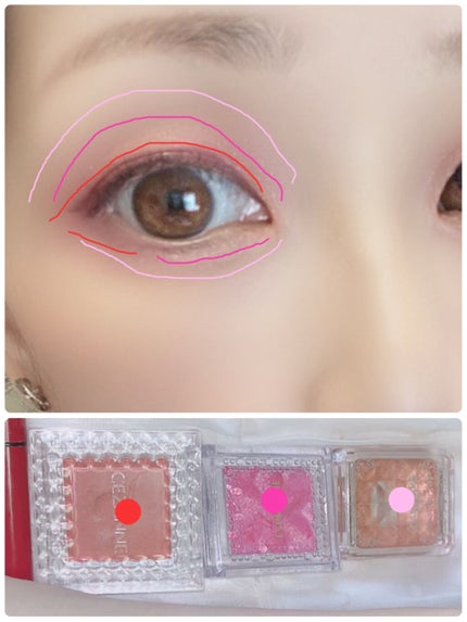 ジュエルスターアイズ/キャンメイク/ジェル・クリームアイシャドウを使ったクチコミ(4枚目)