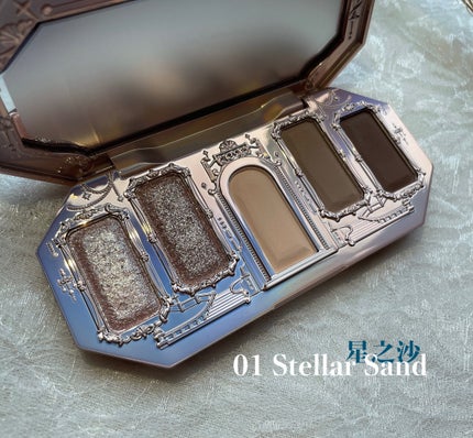 月光人魚シリーズ ジュエリーアイズ/FlowerKnows/アイシャドウパレットを使ったクチコミ(3枚目)