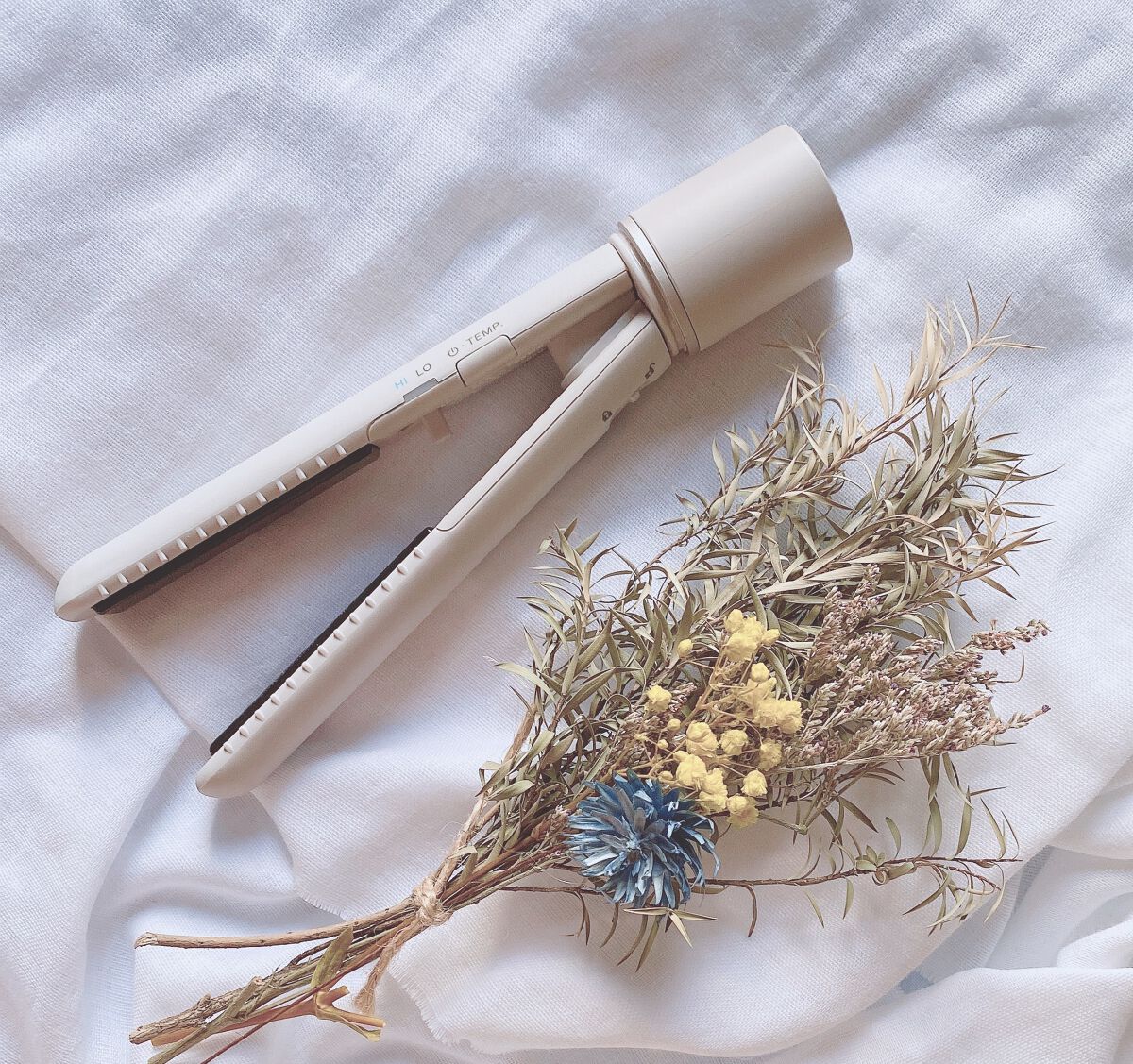 スタイリッシュ モバイルヘアアイロン(MHS-1342) アッシュグレー/mod's hair/ストレートアイロンを使ったクチコミ（2枚目）