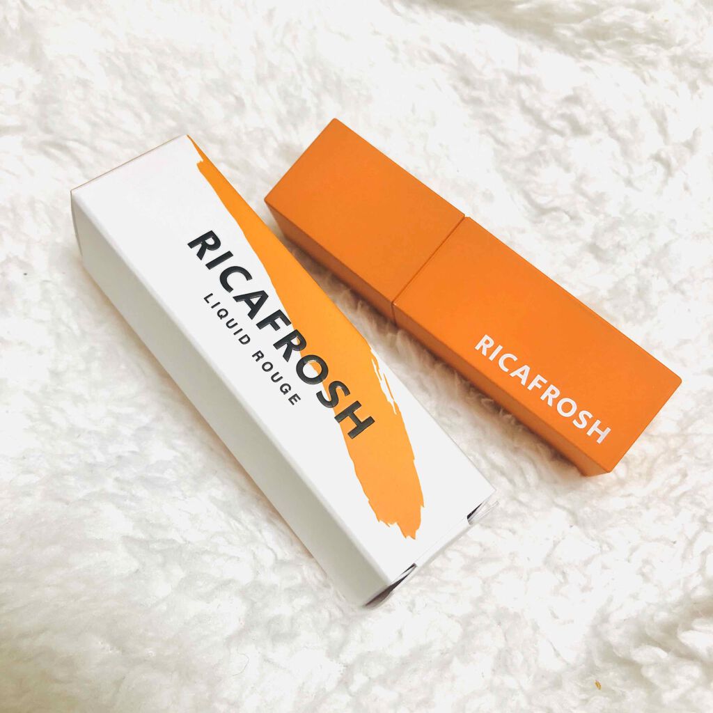 ジューシーリブティント/RICAFROSH/リップティントを使ったクチコミ（2枚目）