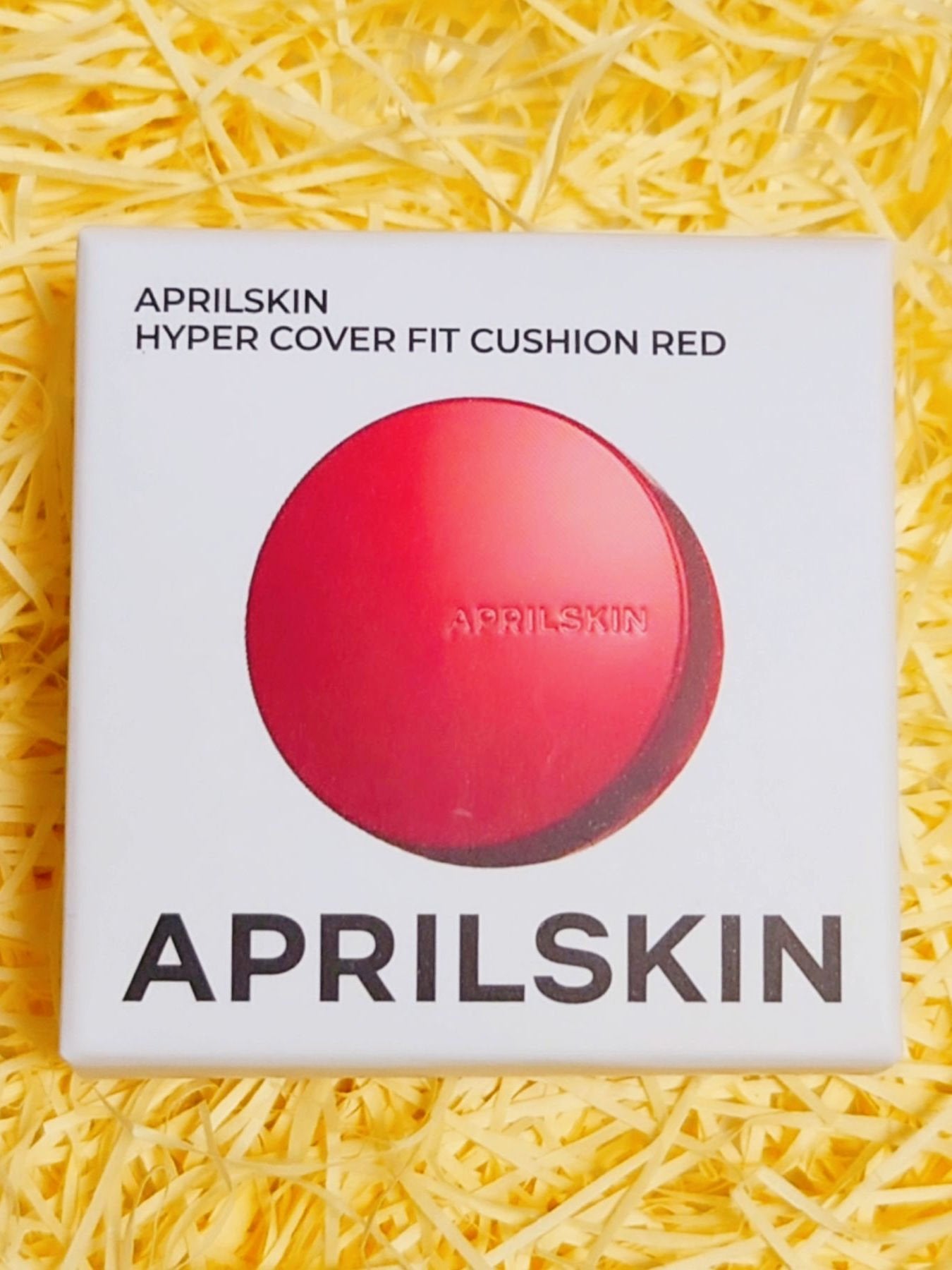 ハイパーカバーフィットクッション red/APRILSKIN/クッションファンデーションを使ったクチコミ(9枚目)