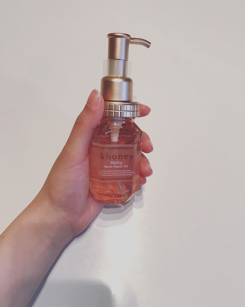&honey メルティ モイストリペア ヘアオイル 3.0/&honey/ヘアオイルを使ったクチコミ（1枚目）