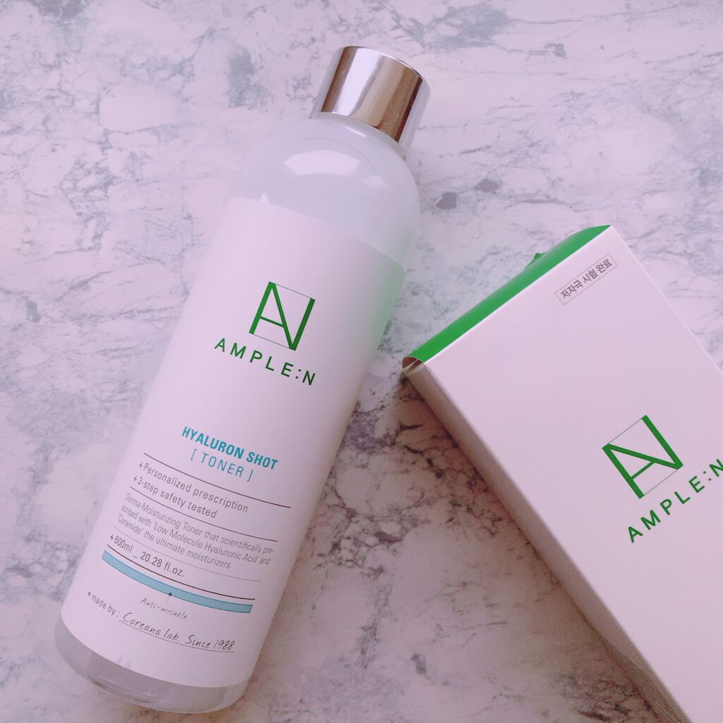 ヒアルロンショット化粧水/AMPLE:N/化粧水を使ったクチコミ（1枚目）