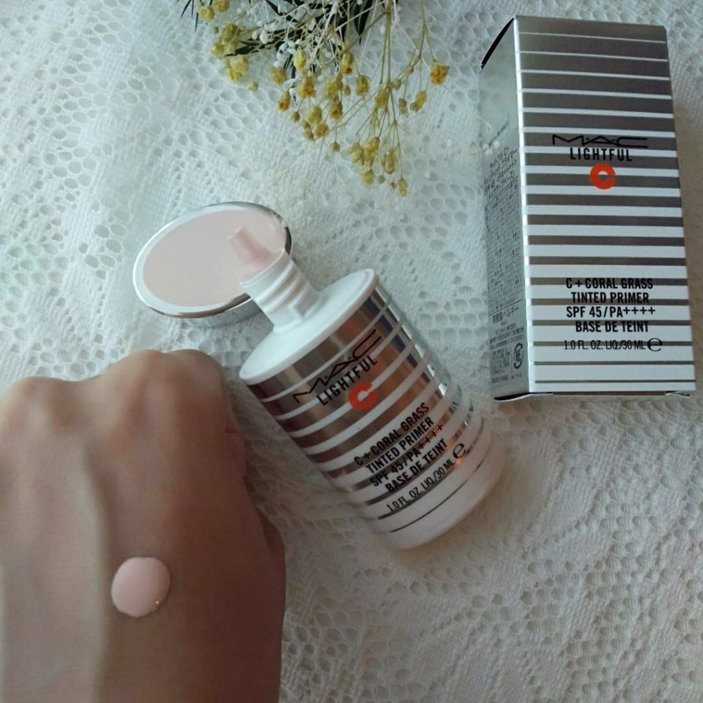 ライトフル Ｃ＋ティンティッド プライマーSPF45(PA++++)/M・A・C/化粧下地を使ったクチコミ（2枚目）
