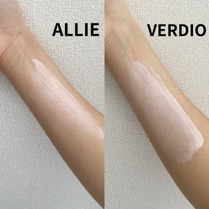 ベルディオ UVトーンアップエッセンス N/メンターム/日焼け止めローションを使ったクチコミ(2枚目)