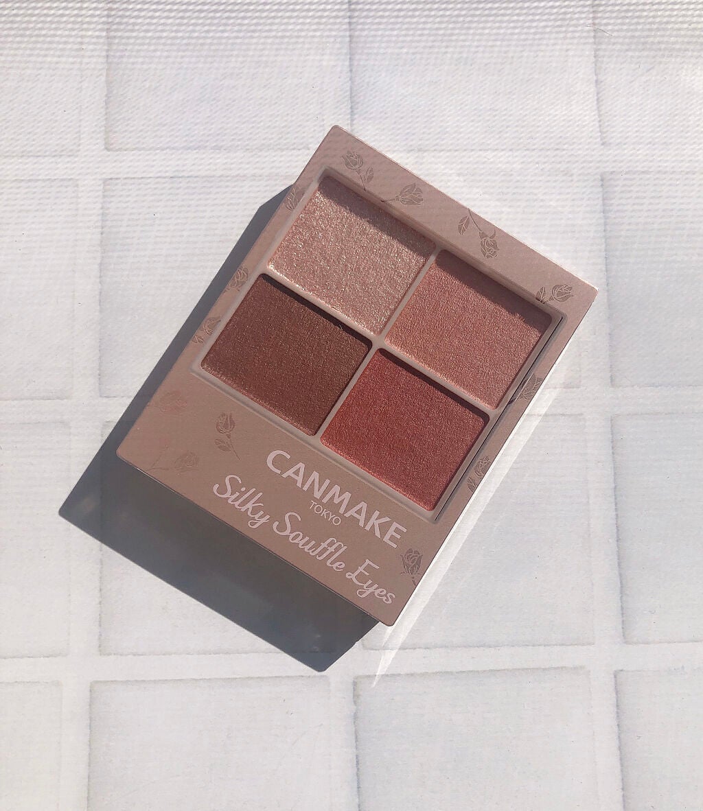 シルキースフレアイズ(マットタイプ)/キャンメイク/アイシャドウパレットを使ったクチコミ(4枚目)