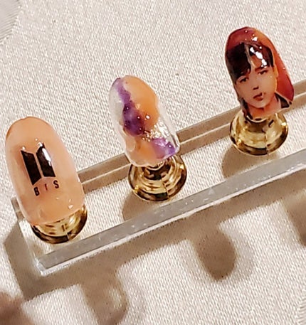 ネイルチップオーバルタイプ/DAISO/ネイルチップ・パーツを使ったクチコミ(4枚目)