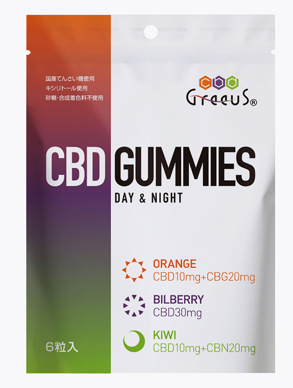 Greeus CBDグミ Day & Night