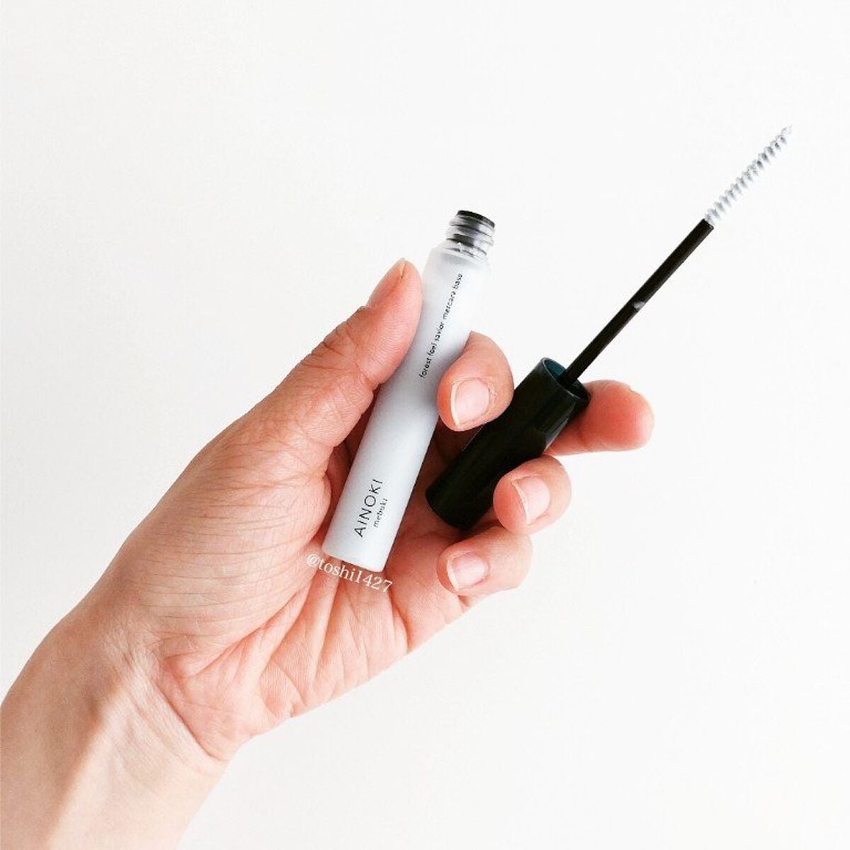 フォレスト フィール セイバー マスカラベース/AINOKI mebuki/マスカラ下地を使ったクチコミ(2枚目)