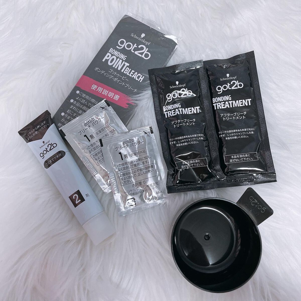 ボンディング・ポイントブリーチ/got2b/ブリーチ剤を使ったクチコミ(2枚目)
