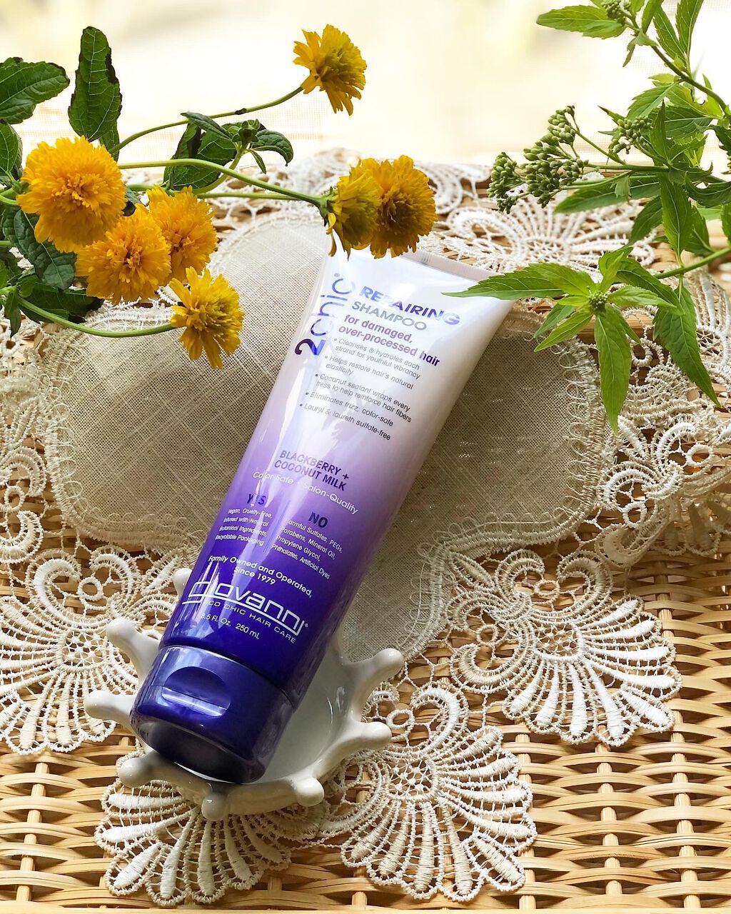 ジョヴァンニ 2chic ダメージ シャンプー/コンディショナー コンディショナー 250ml/giovanni/市販シャンプーを使ったクチコミ（1枚目）