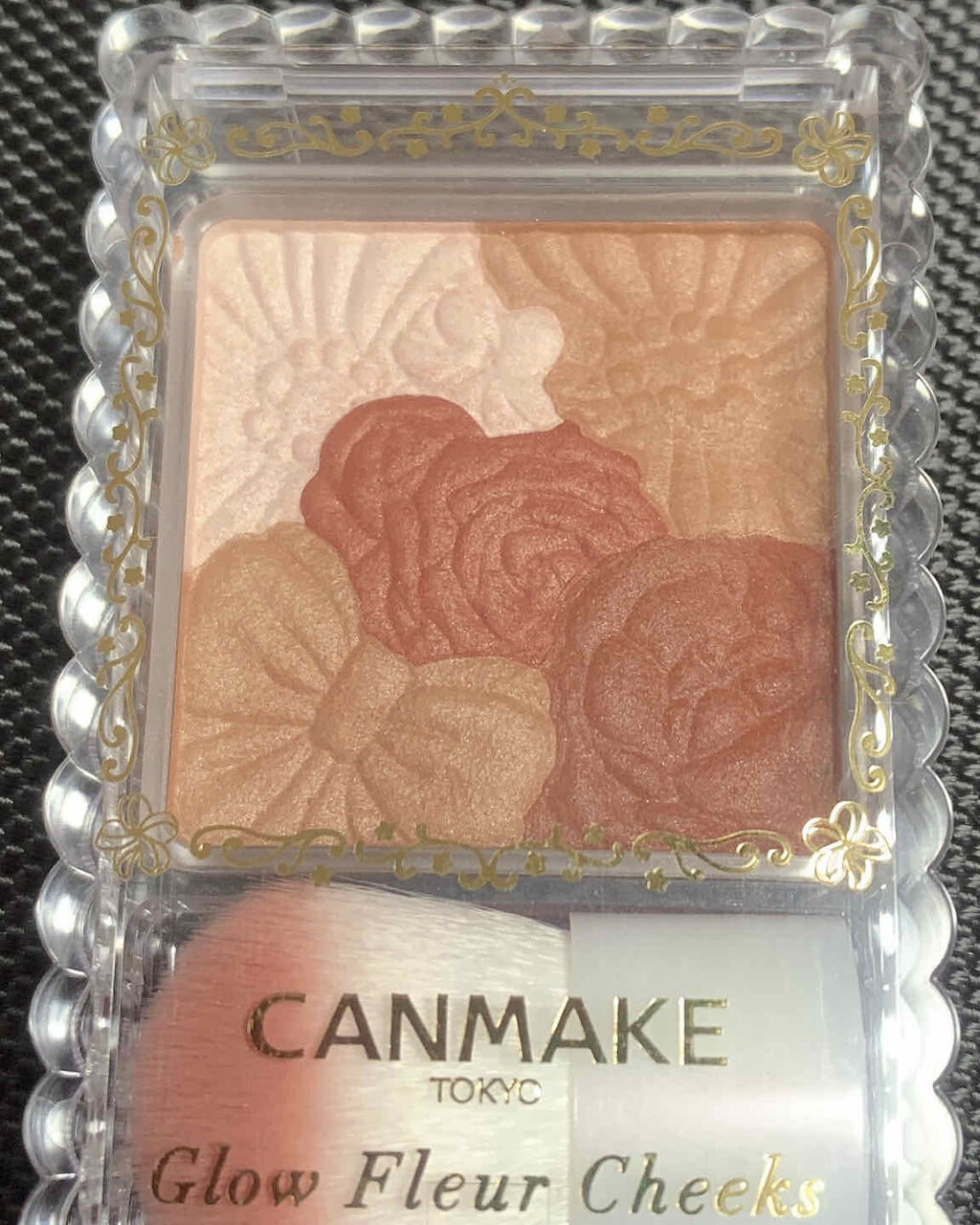 グロウフルールチークス/キャンメイク/パウダーチークを使ったクチコミ（1枚目）
