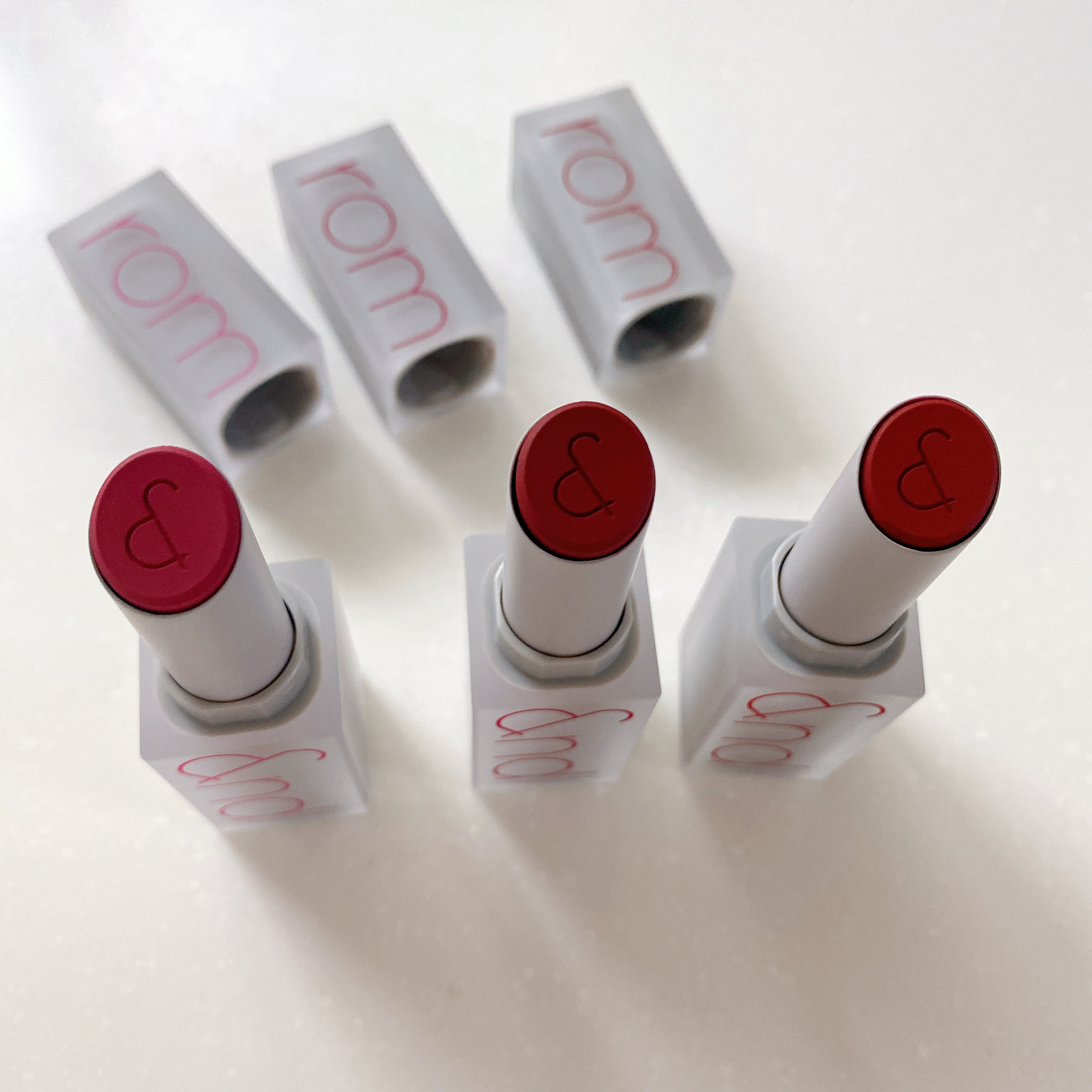 ゼロマットリップスティック 20 レッドダイブ/rom&nd/口紅を使ったクチコミ（3枚目）