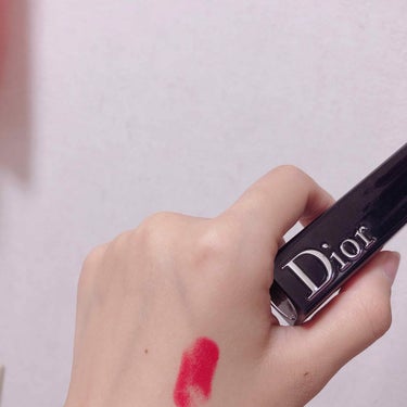 ディオール アディクト ラッカー スティック 757 アメリカン ガール/Dior/口紅を使ったクチコミ（2枚目）