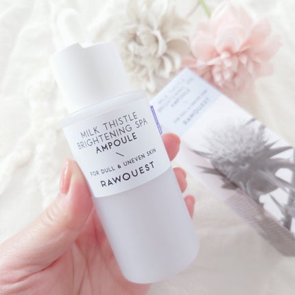 ミルクシスルブライトニングスパ アンプル/RAWQUEST/美容液を使ったクチコミ(2枚目)