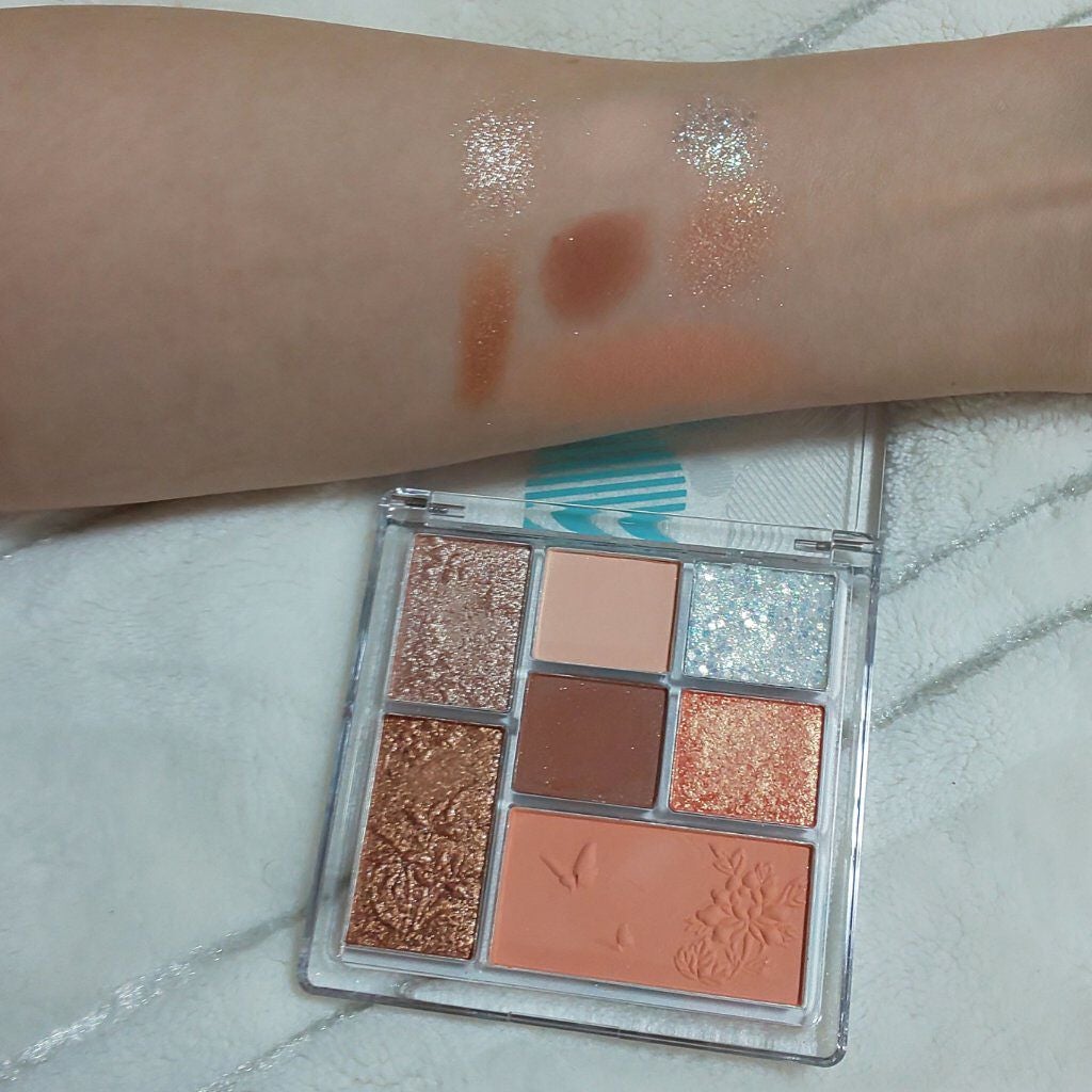 きつね on LIPS 「xixiアイシャドウパレット🐥これもQoo10で買ったよー!!..」(5枚目)