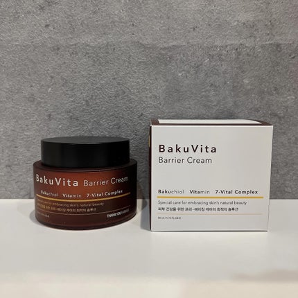 バクビタバリアクリーム/THANK YOU FARMER/フェイスクリームを使ったクチコミ(4枚目)