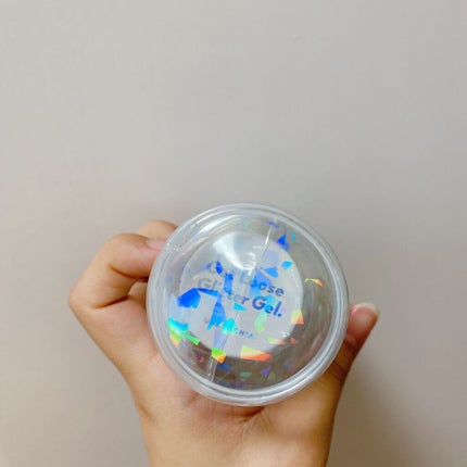 ゲットルーズグリッタージェル/unleashia/グリッターを使ったクチコミ(4枚目)