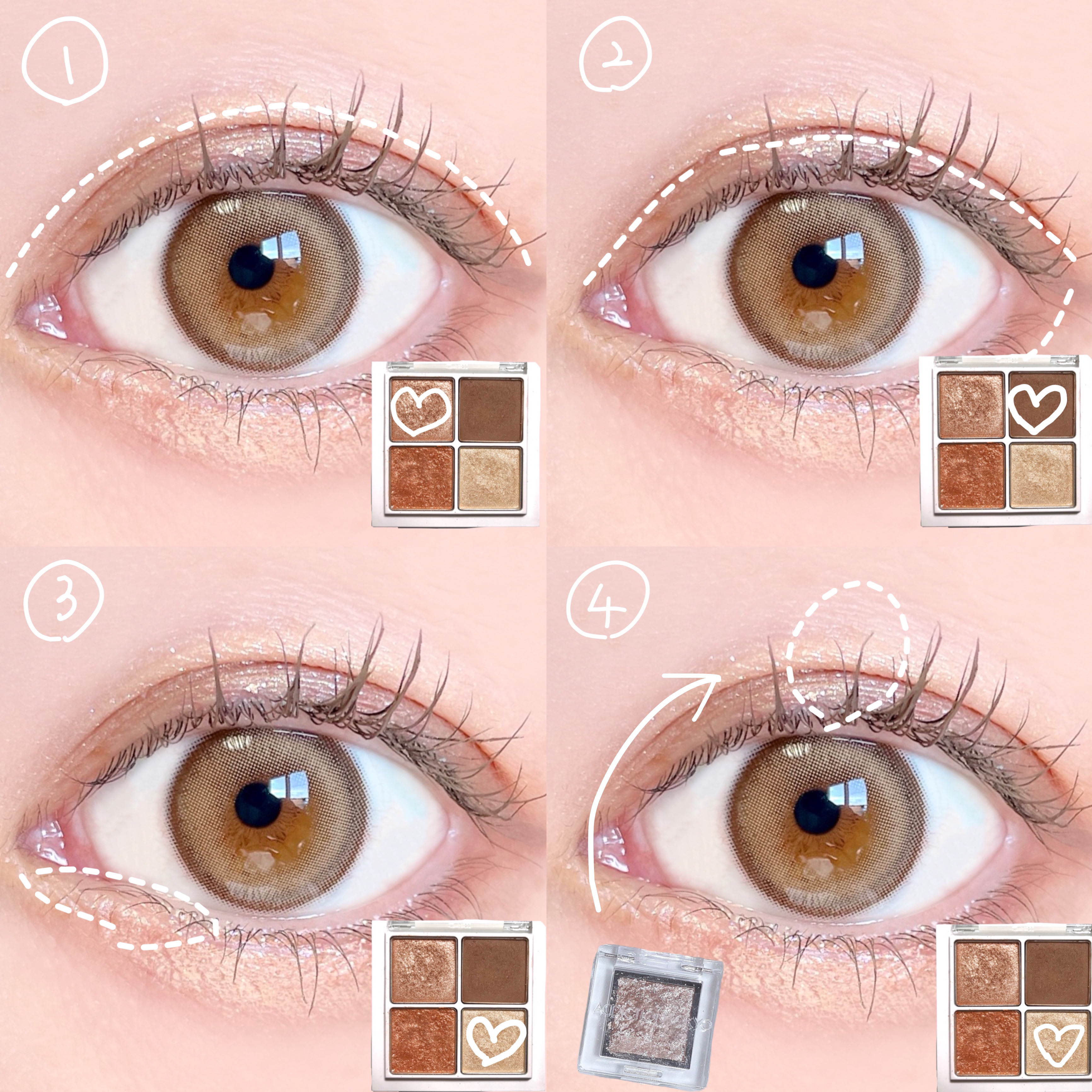 マルチブロウライナー/スプリングハート/アイブロウペンシルを使ったクチコミ（3枚目）