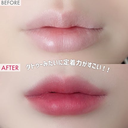 Soak Tattoo Tint/フォレンコス/リップグロスを使ったクチコミ(2枚目)