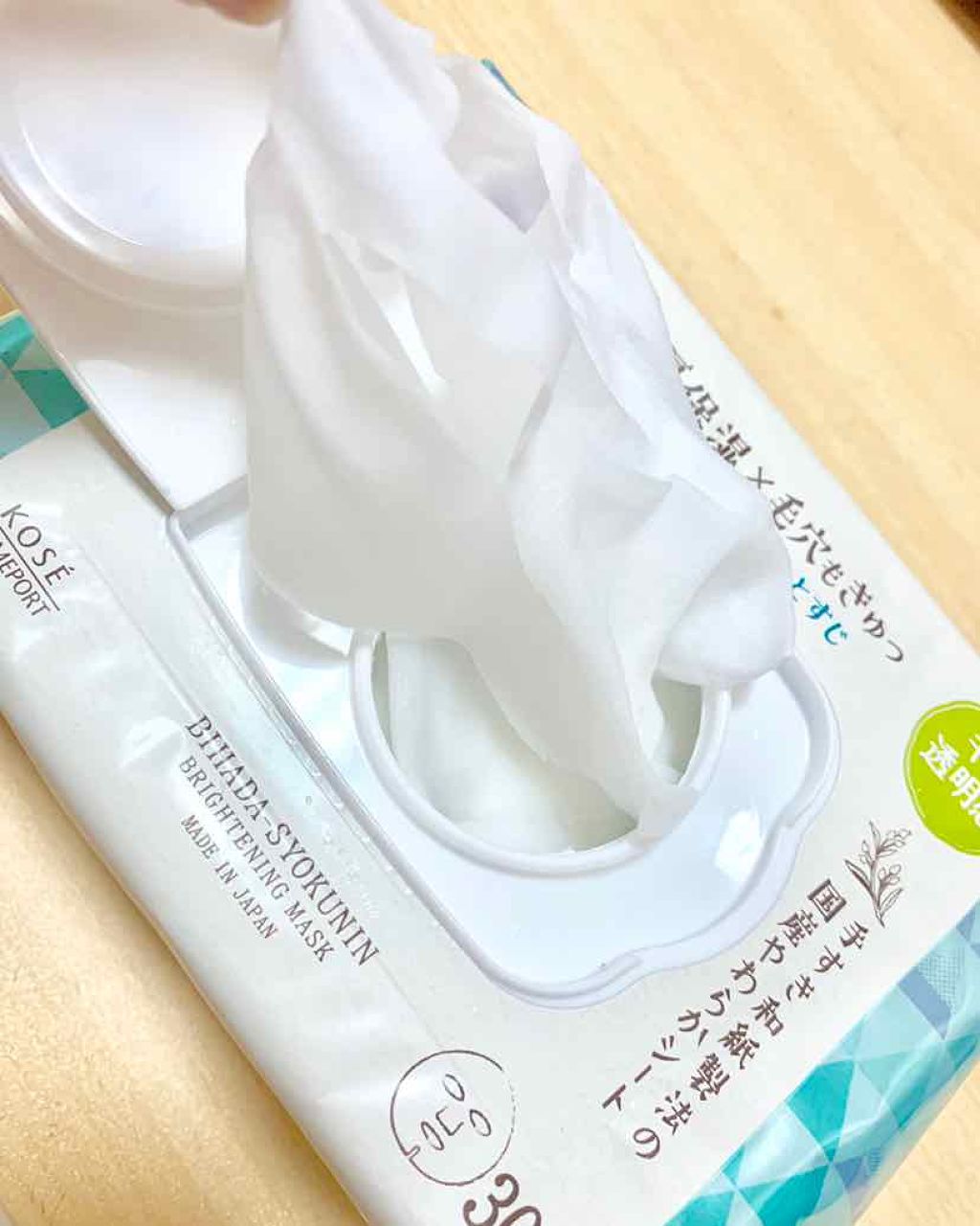 クリアターン 美肌職人 はとむぎマスク/クリアターン/シートマスク・パックを使ったクチコミ(3枚目)