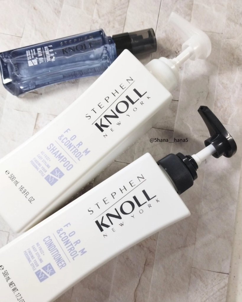 フォルムコントロール シャンプー Ｗ/コンディショナー Ｗ/スティーブンノル ニューヨーク/市販シャンプーを使ったクチコミ（1枚目）