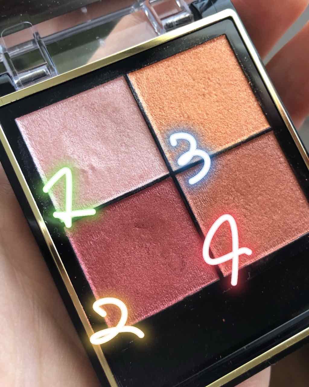 リアルクローズシャドウ/excel/アイシャドウパレットを使ったクチコミ(2枚目)