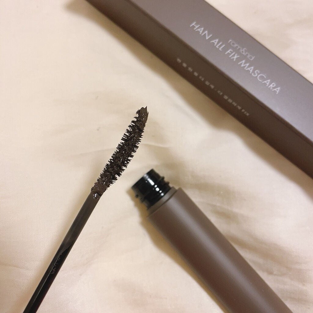 ハンオールフィックスマスカラ/rom&nd/マスカラを使ったクチコミ(4枚目)