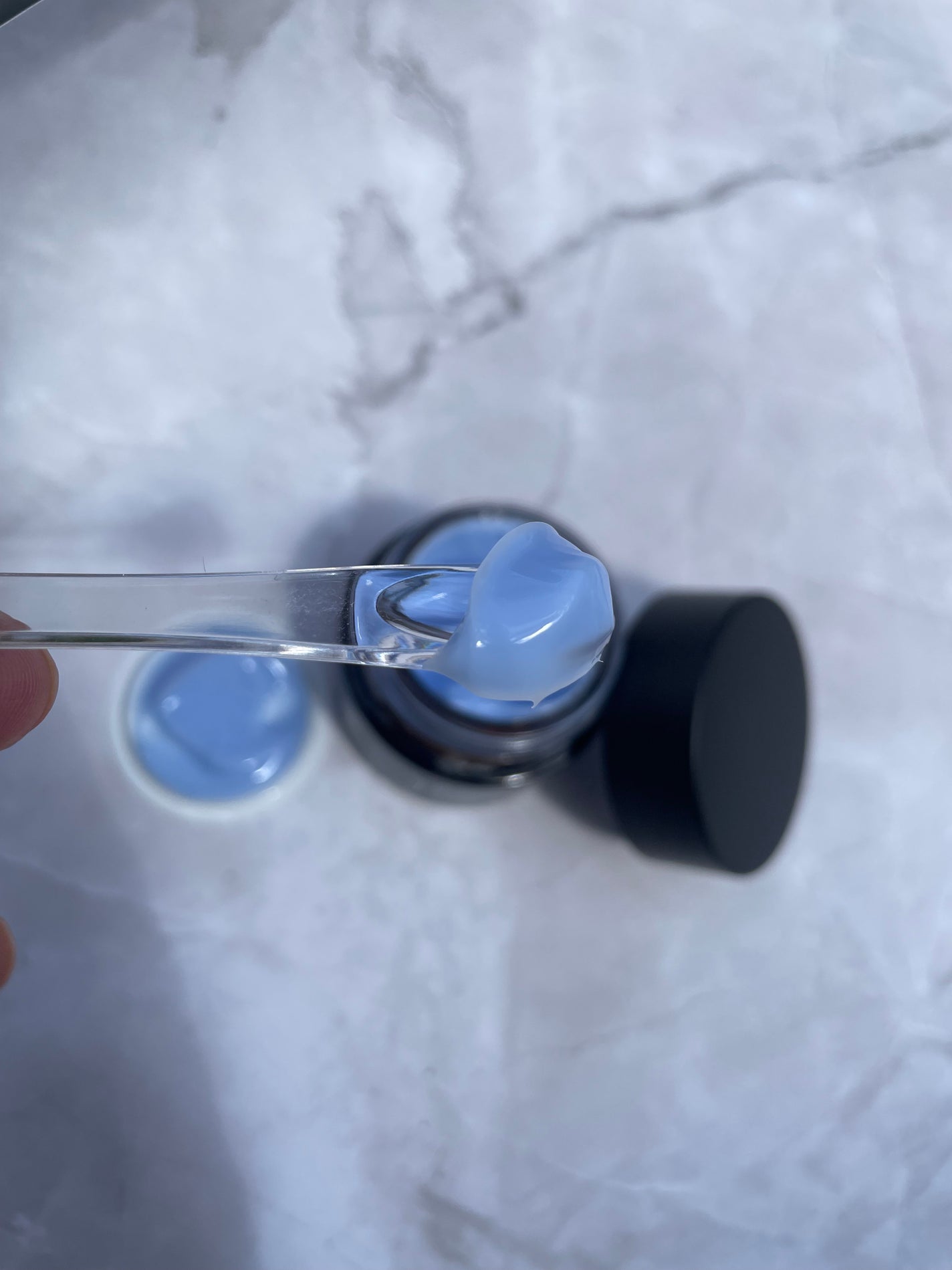 ミッドナイトブルーカーミングクリーム/Klairs/フェイスクリームを使ったクチコミ(3枚目)