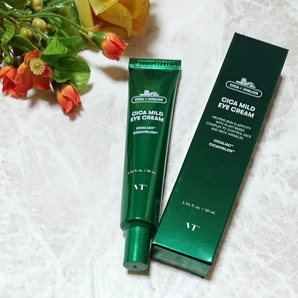 CICA マイルドアイクリーム/VT/アイケア・アイクリームを使ったクチコミ（2枚目）