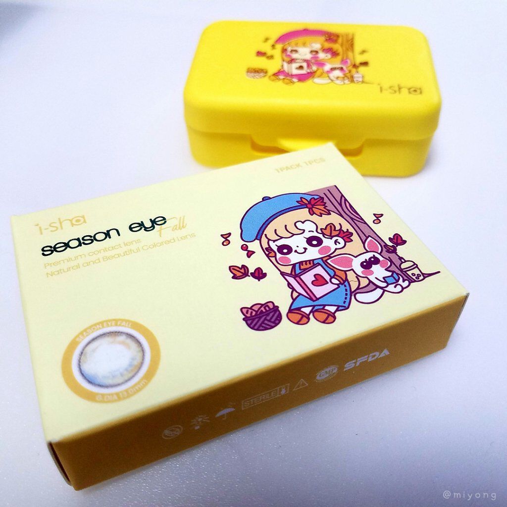 i-shaアイシャ Season Eye/蜜のレンズ/カラーコンタクトレンズを使ったクチコミ(4枚目)