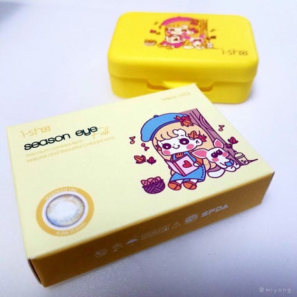 i-shaアイシャ Season Eye/蜜のレンズ/カラーコンタクトレンズを使ったクチコミ(4枚目)