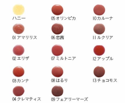 ハニーラスター r 07 ミルトニア/ROAlív/リップグロスの画像