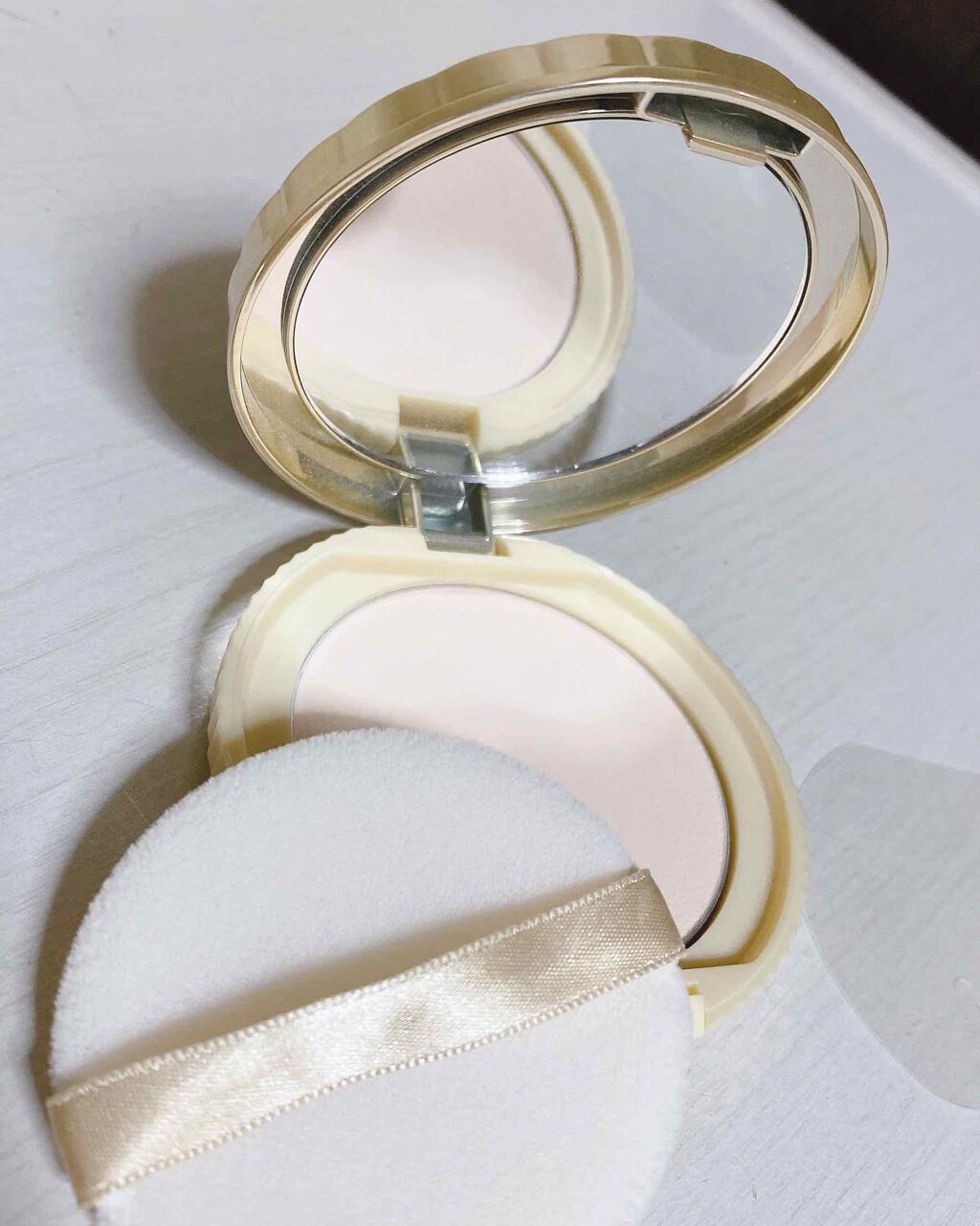 【旧品】マシュマロフィニッシュパウダー/キャンメイク/プレストパウダーを使ったクチコミ(2枚目)