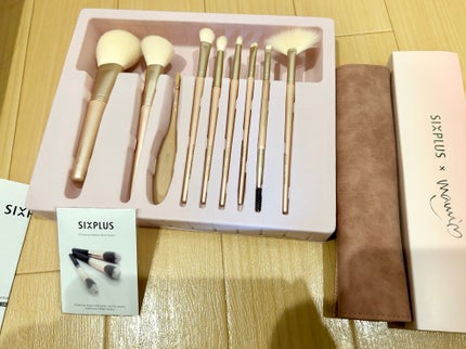 SIXPLUS×mamiseto メイクブラシ9本セット/SIXPLUS/メイクブラシを使ったクチコミ(1枚目)