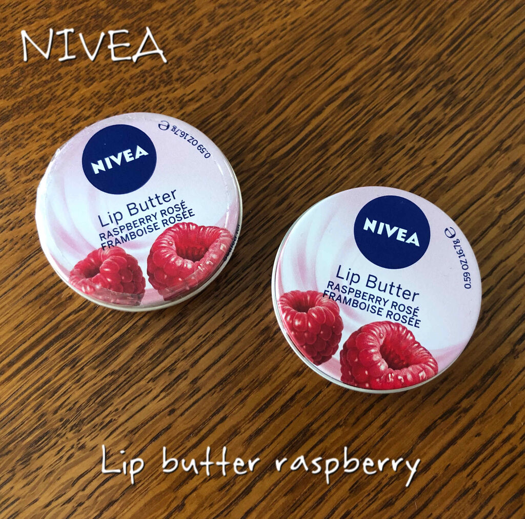 NIVEA Lip Butter Raspberry/NIVEA(海外)/リップケアを使ったクチコミ（1枚目）