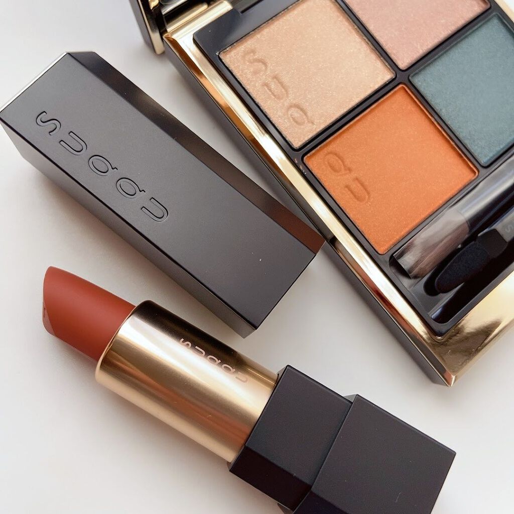 シアー マット リップスティック/SUQQU/口紅を使ったクチコミ(3枚目)