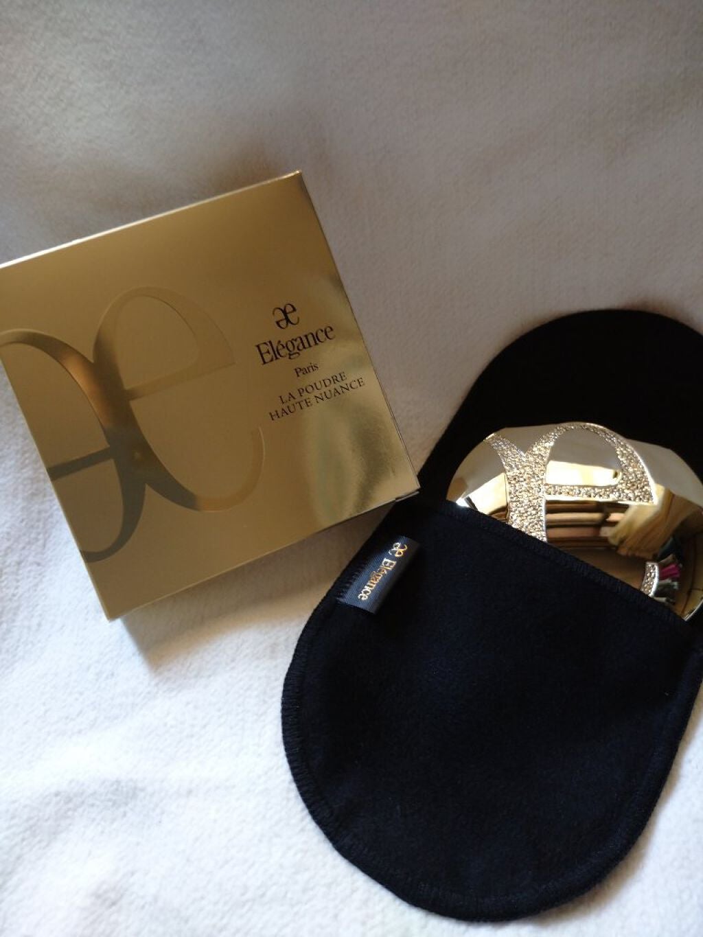 ラ プードル オートニュアンス/Elégance/プレストパウダーを使ったクチコミ(2枚目)