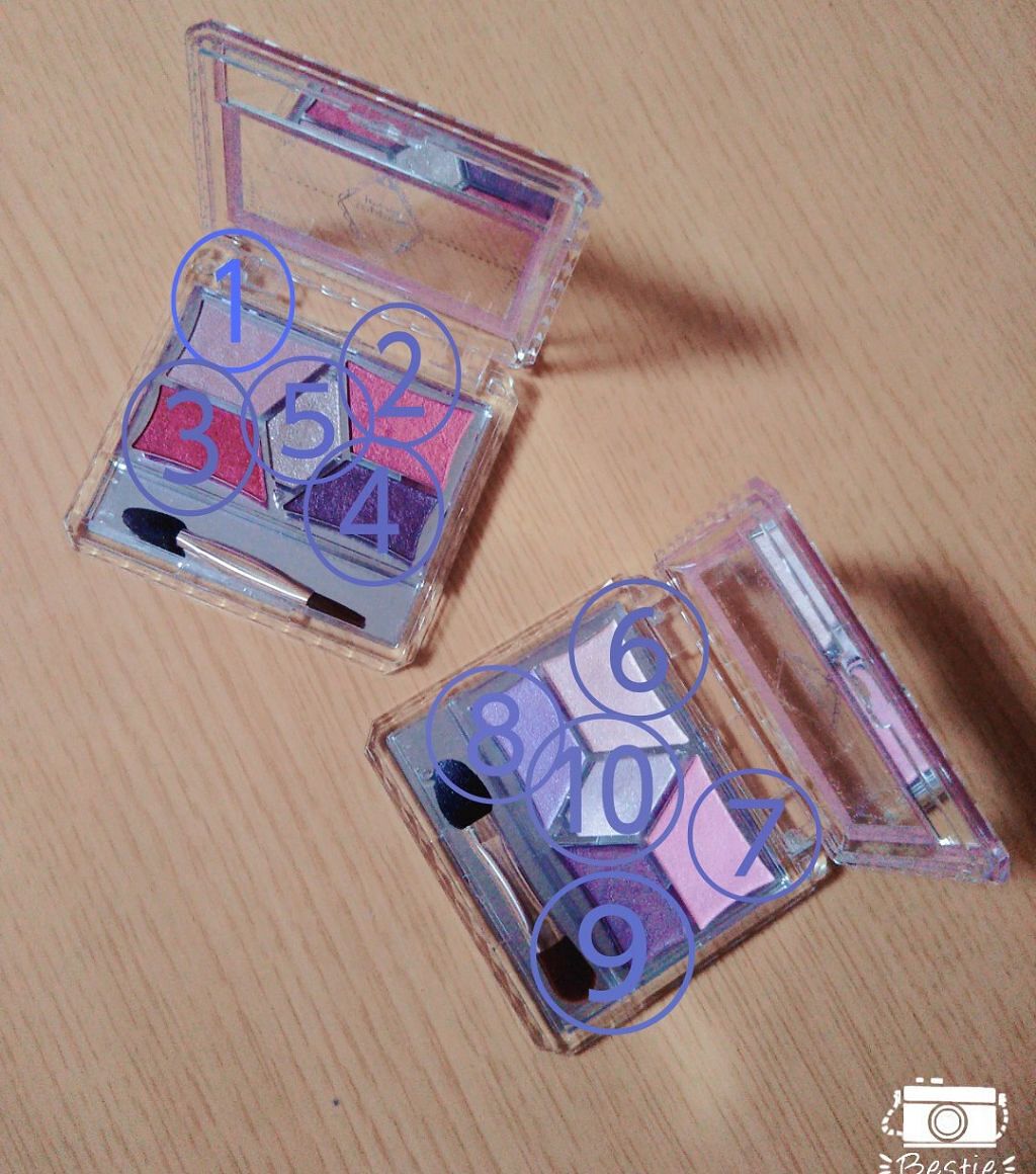 【旧品】パーフェクトスタイリストアイズ/キャンメイク/アイシャドウパレットを使ったクチコミ（3枚目）