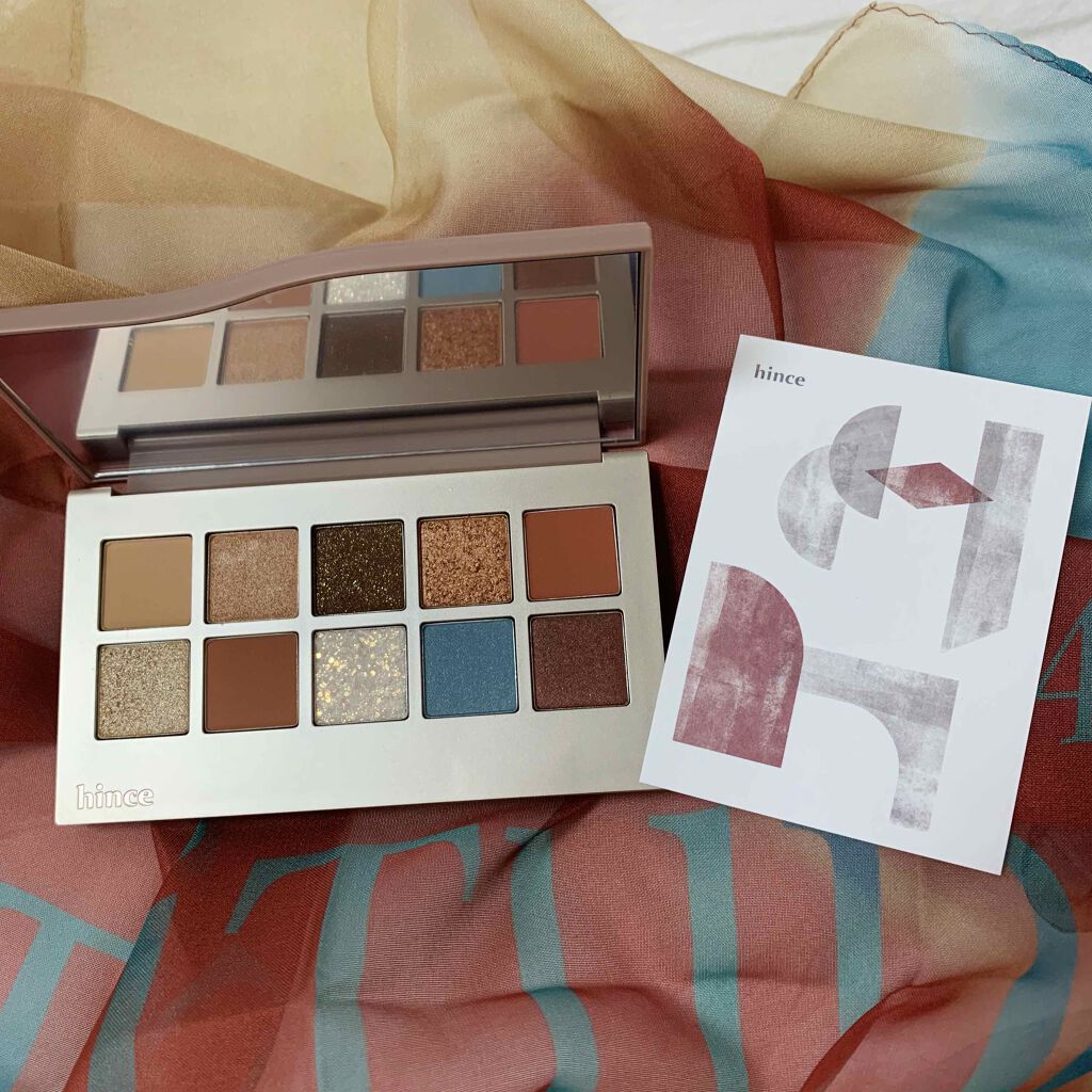 ニューデップスアイシャドウパレット/hince/アイシャドウパレットを使ったクチコミ（1枚目）