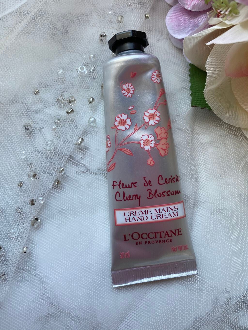 チェリーブロッサム ソフトハンドクリーム/L'OCCITANE/ハンドクリームを使ったクチコミ(2枚目)