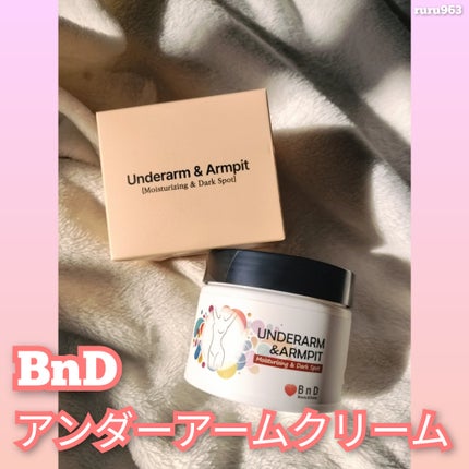 BnDアンダーアームクリーム(ボディクリーム)/BnD/デリケートゾーンケアを使ったクチコミ(1枚目)