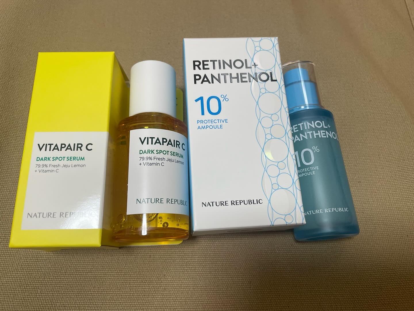 ビタペアC ダークスポットセラム/ネイチャーリパブリック/美容液を使ったクチコミ（1枚目）