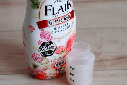 ハミング フレア フレグランス フローラルスウィートの香り/ハミングフレア/柔軟剤を使ったクチコミ(5枚目)