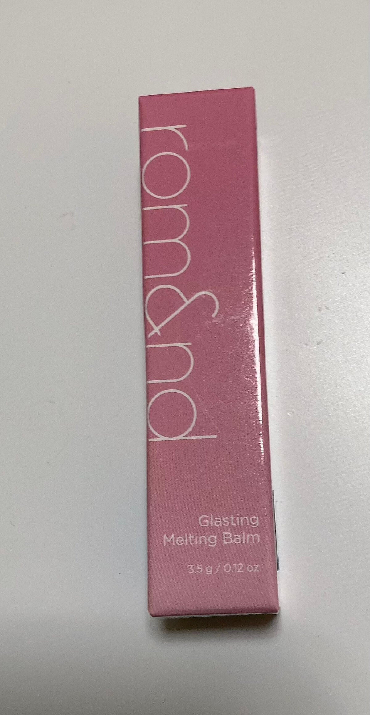 グラスティングメルティングバーム/rom&nd/リップバームを使ったクチコミ(2枚目)