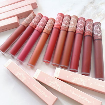 クリームマットルージュ シーズン3/BLACK ROUGE/口紅を使ったクチコミ(4枚目)