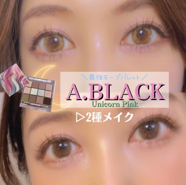 グラムチェンジマルチパレット/A.BLACK/パウダーアイシャドウを使ったクチコミ（1枚目）