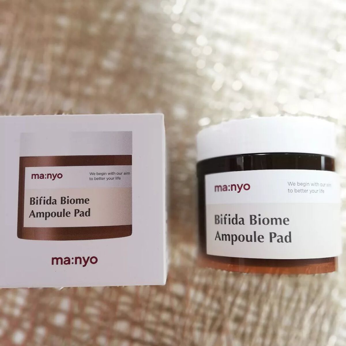 ビフィダバイオームアンプルパッド/manyo/トナーパッドを使ったクチコミ（1枚目）