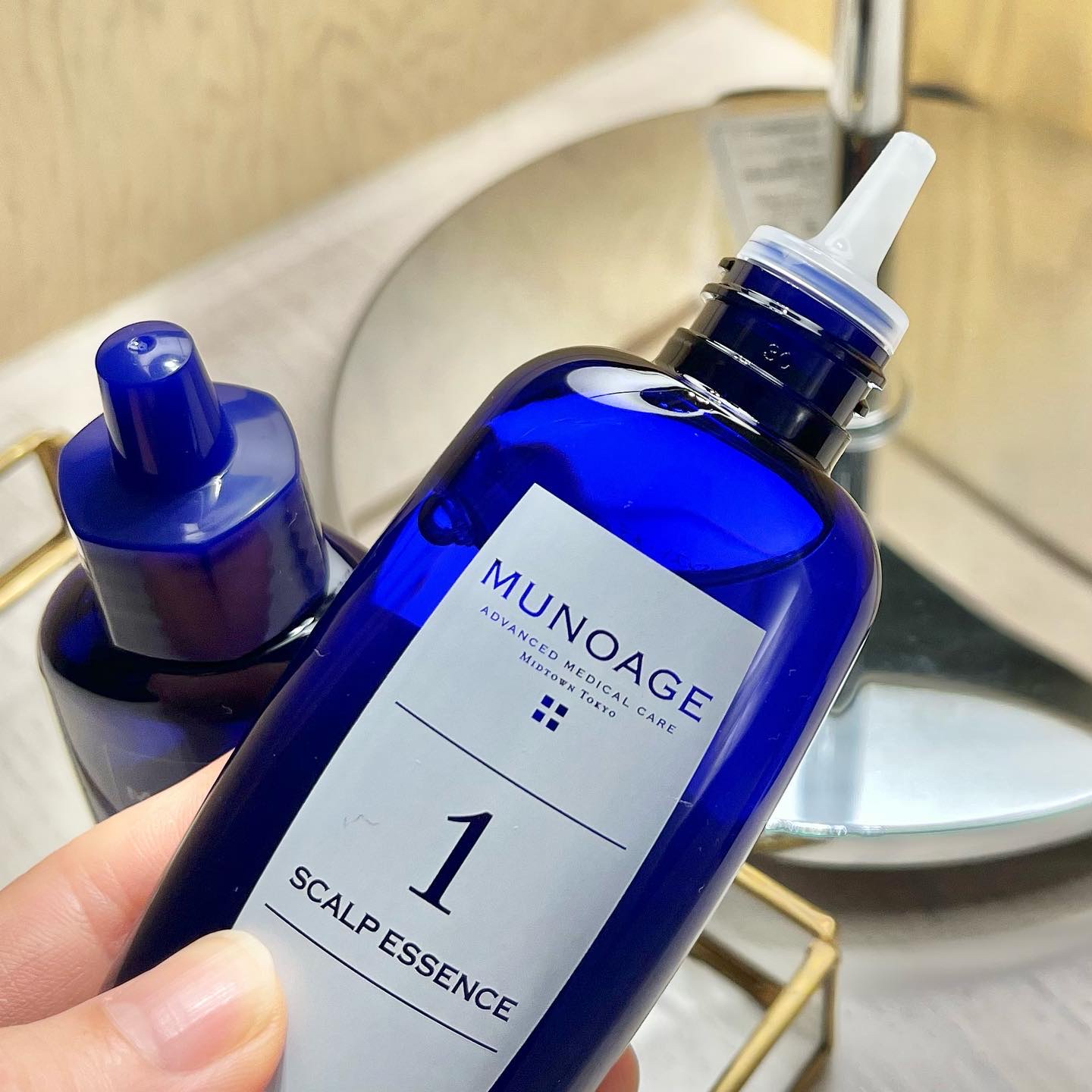 Wアプローチヘアプログラム/MUNOAGE(ミューノアージュ)/頭皮ローションを使ったクチコミ（2枚目）